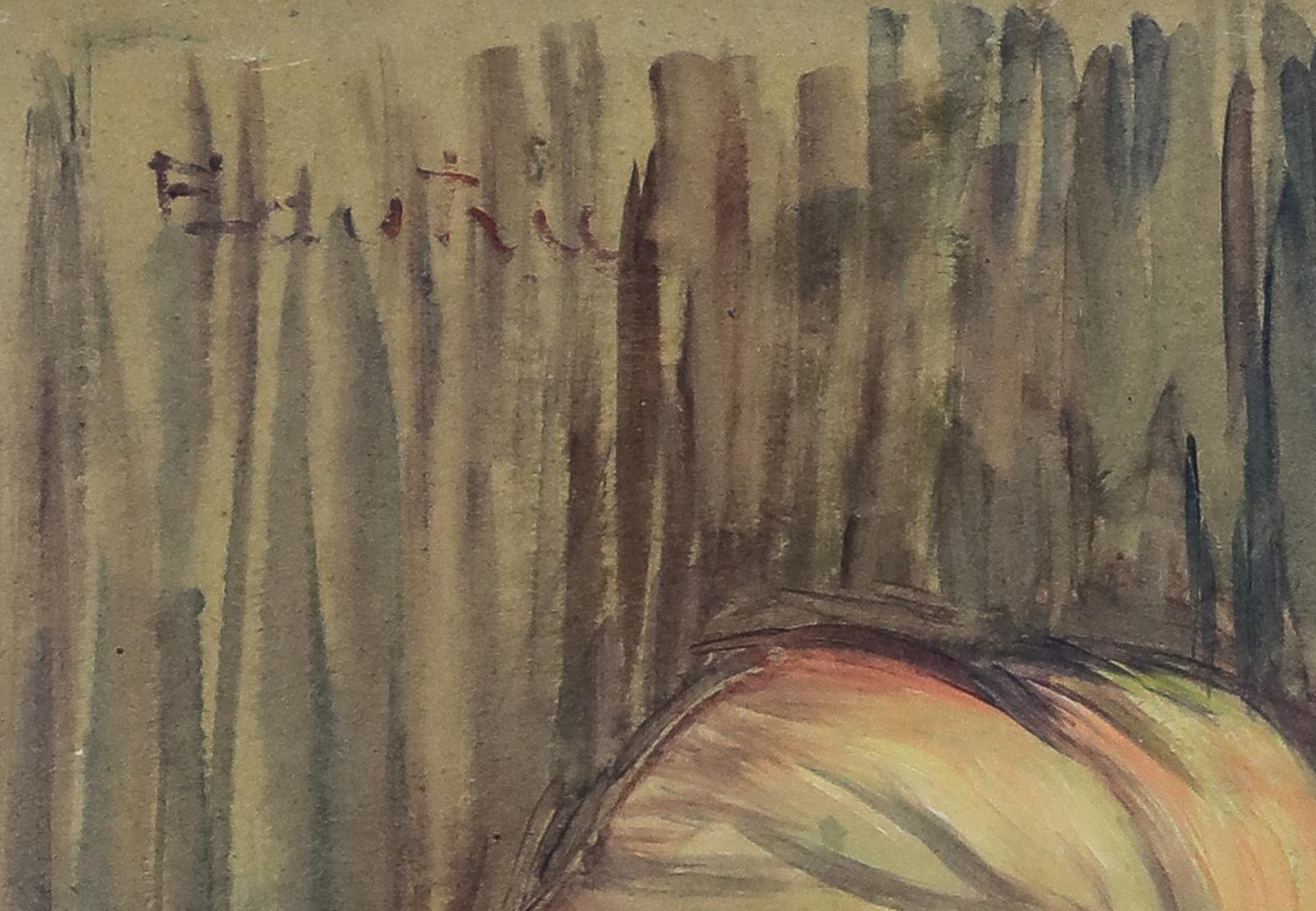 Reproduction Tableau 'Femme Devant Miroir' De Toulouse-Lautrec - Giclée Sur Toile, Style Moderniste