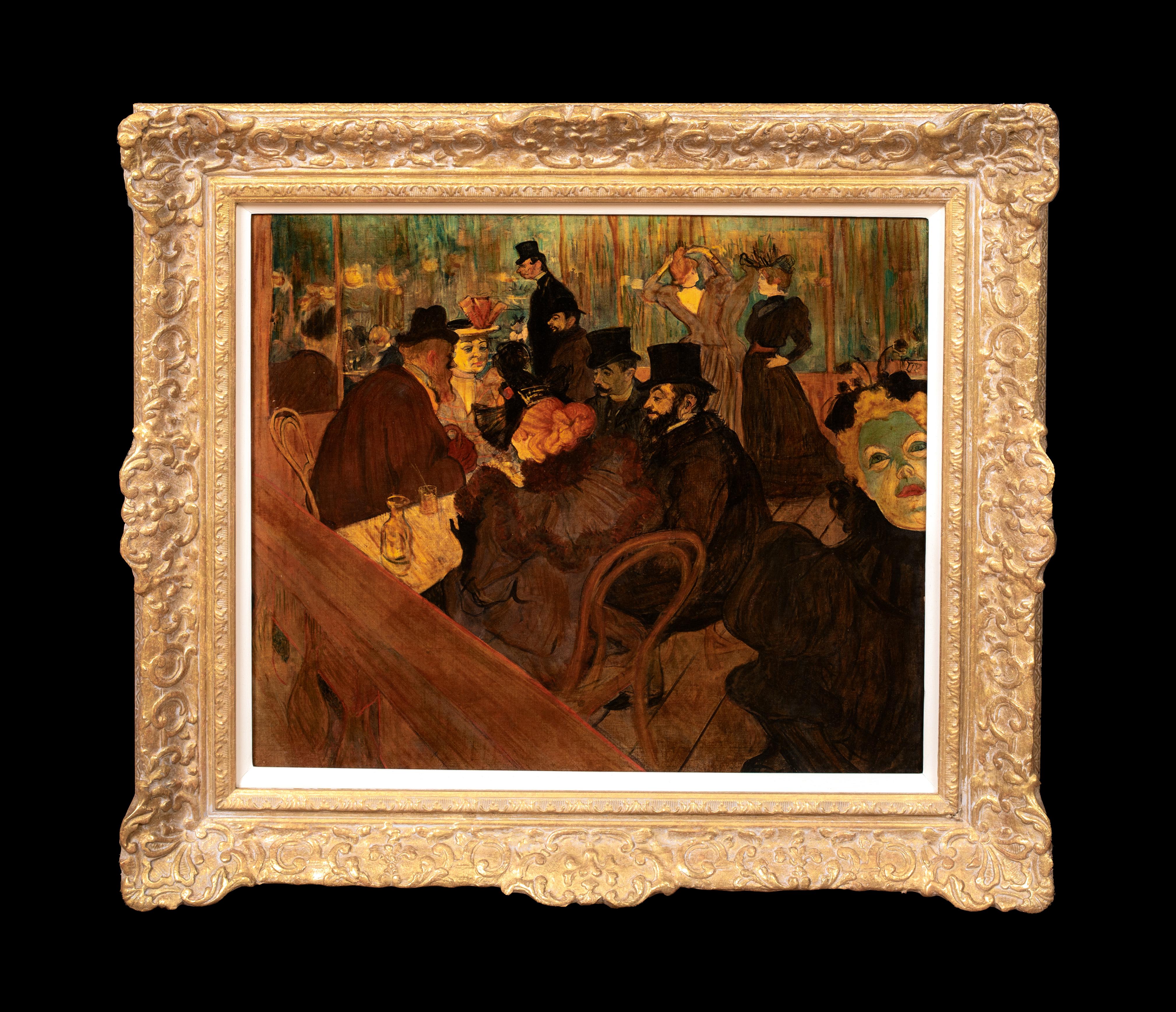 El Moulin Rouge, siglo XIX  después de Henri de Toulouse-Lautrec (1864-1901) 1