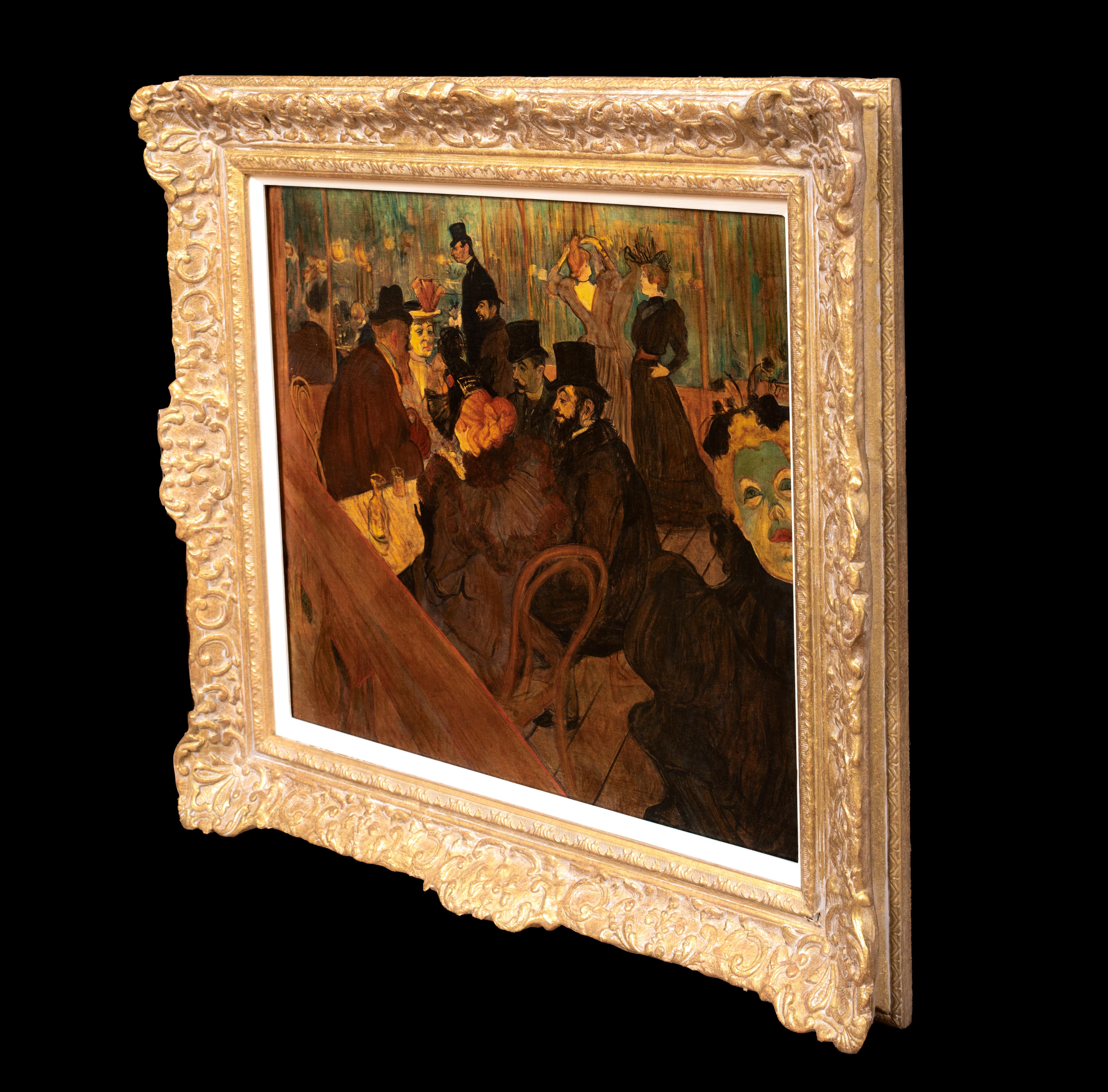 El Moulin Rouge, siglo XIX  después de Henri de Toulouse-Lautrec (1864-1901) 7