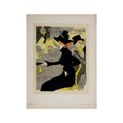 1896 Affiche originale - Les Maîtres de l'affiche Pl. 2 - Divan Japonais