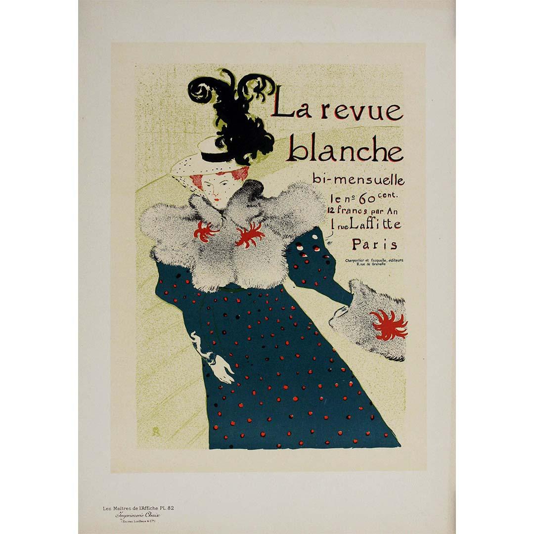 1897 Original poster - La revue Blanche - Les Maîtres de l'affiche Pl. 82 - Print by Henri de Toulouse-Lautrec