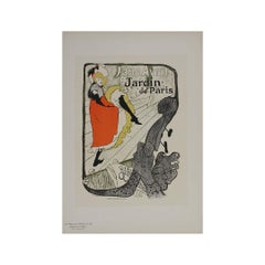 1898 Les Maîtres de l'affiche Pl. 110 - Jane Avril Jardin de Paris