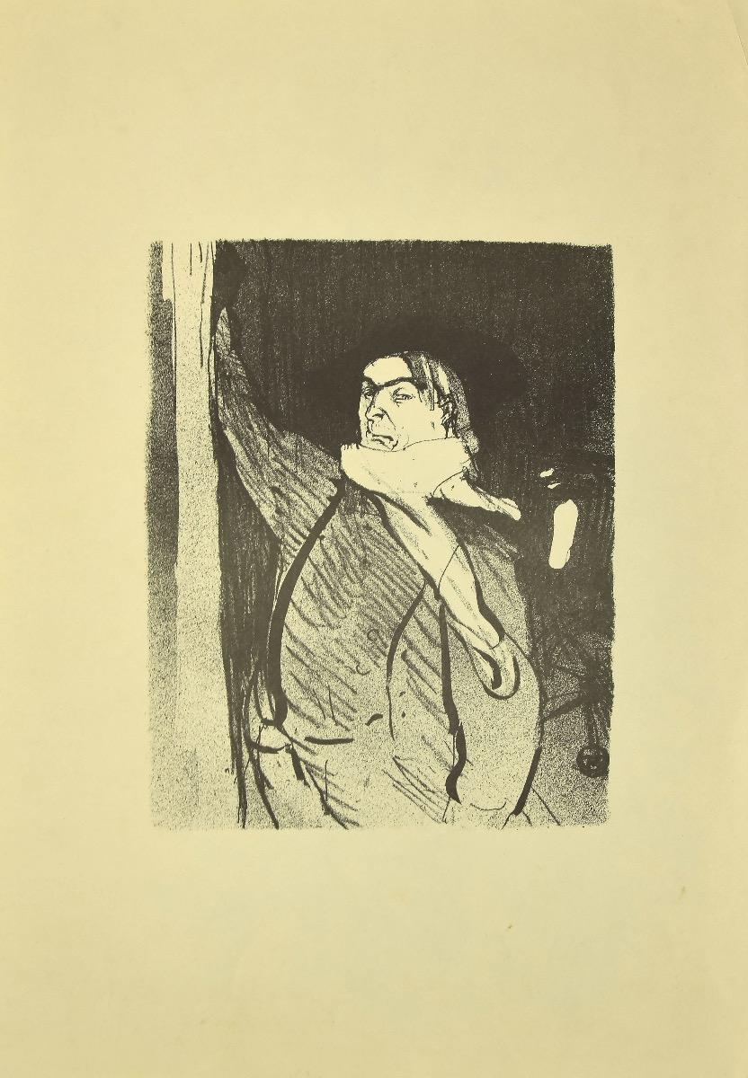 Aristide Bruant - Lithograph after Henri de Toulouse-Lautrec - 1970s