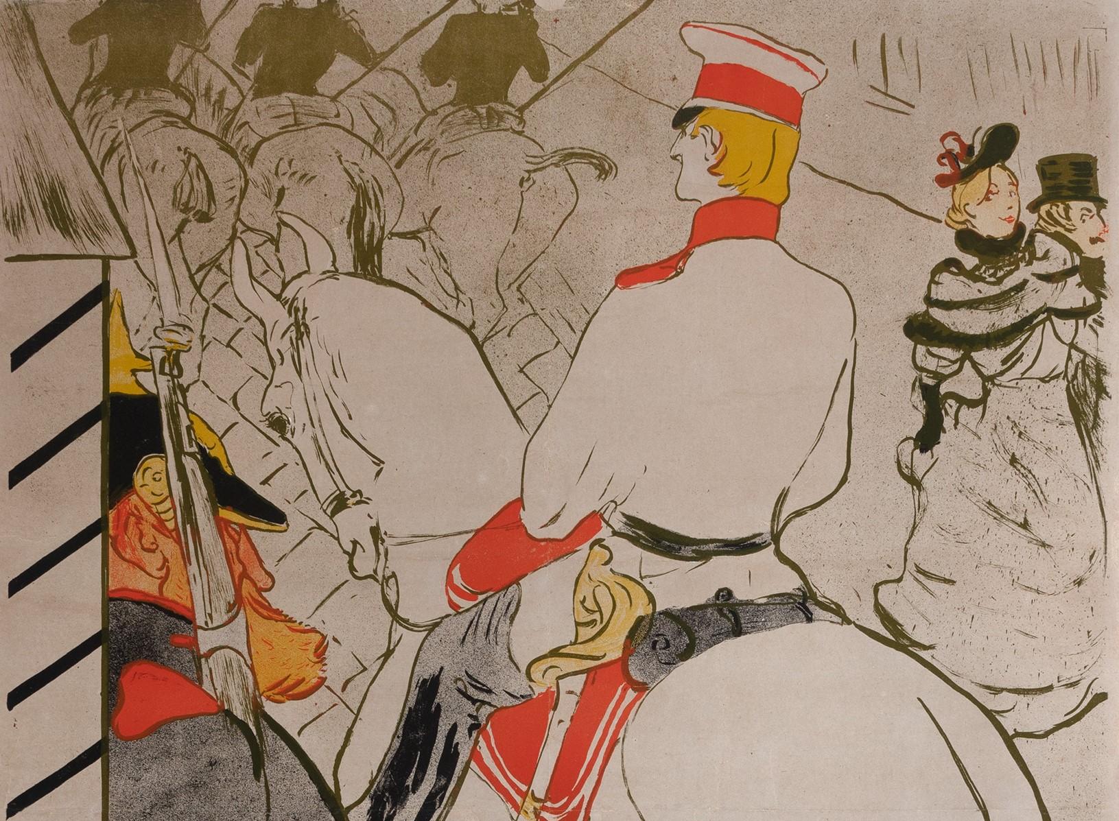 Original-Lithographieplakat „Babylone d''Allemagne“ von Henri de Toulouse-Lautrec im Angebot 2