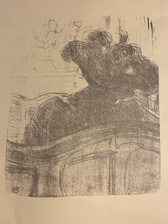 Cléo de Mérode - Original Lithograph After Henri de Toulouse-Lautrec - 1970s
