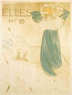 Elles - Lithograph after H. de Toulouse-Lautrec - 1890s