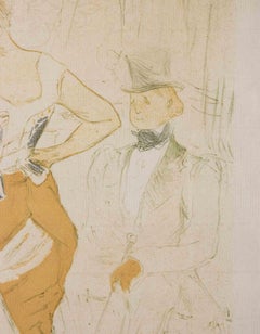 Femme au Corset - Consuete de..- Lithograph after H. de Toulouse-Lautrec - 1890s