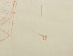 Femme au Plateu-Le Petit Déjeuner -Lithograph after H. de Toulouse-Lautrec-1900s