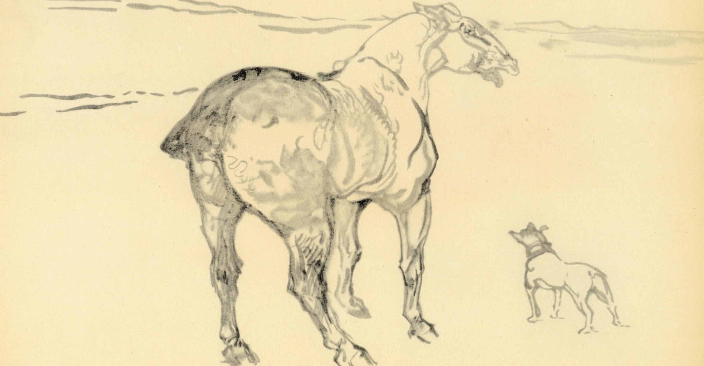 Henri de Toulouse-Lautrec, A Small Cob, from The Circus, 1952 (after) For Sale 1