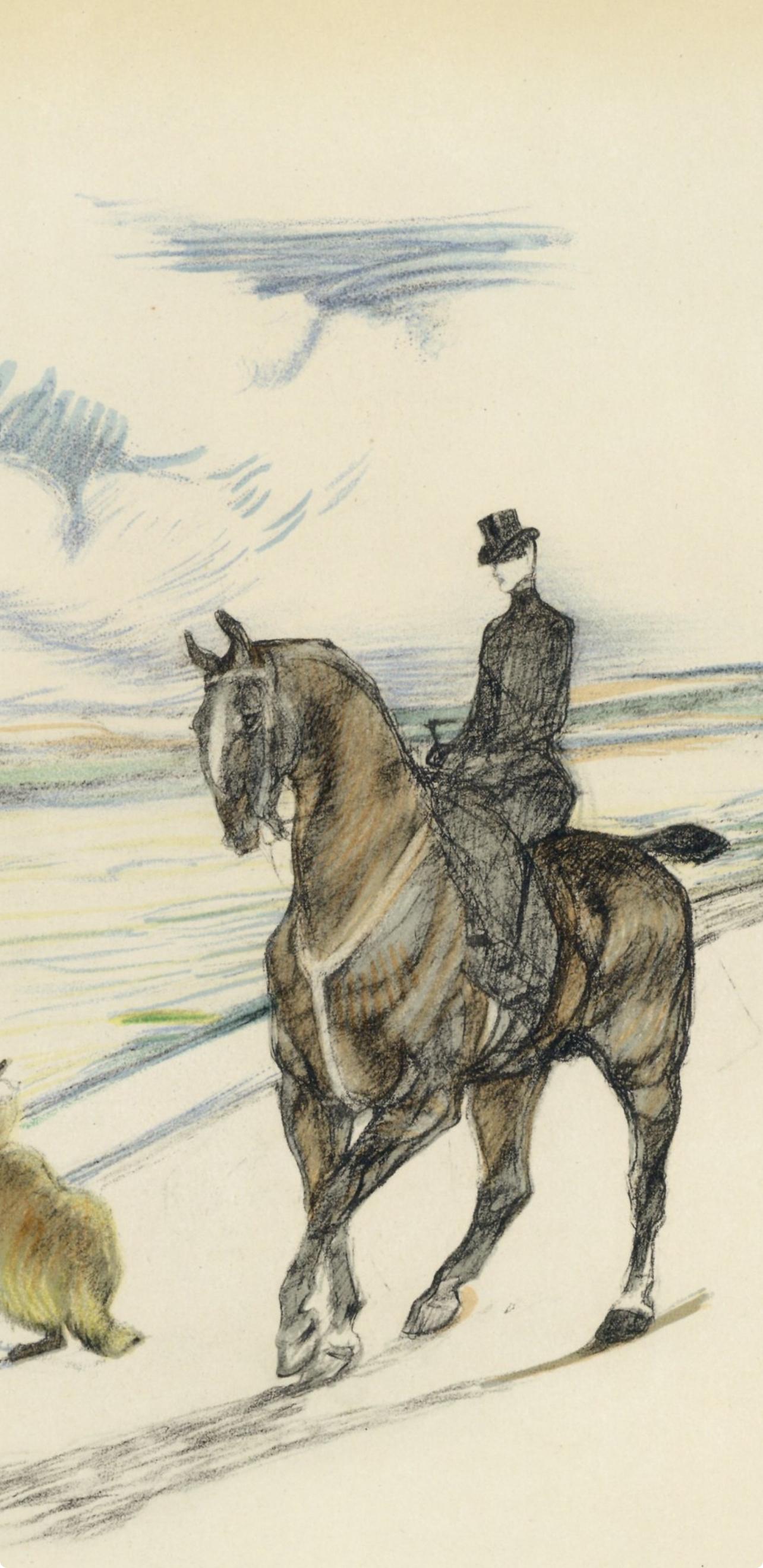 Henri de Toulouse-Lautrec, Amazon, from The Circus, 1952 (after) For Sale 1