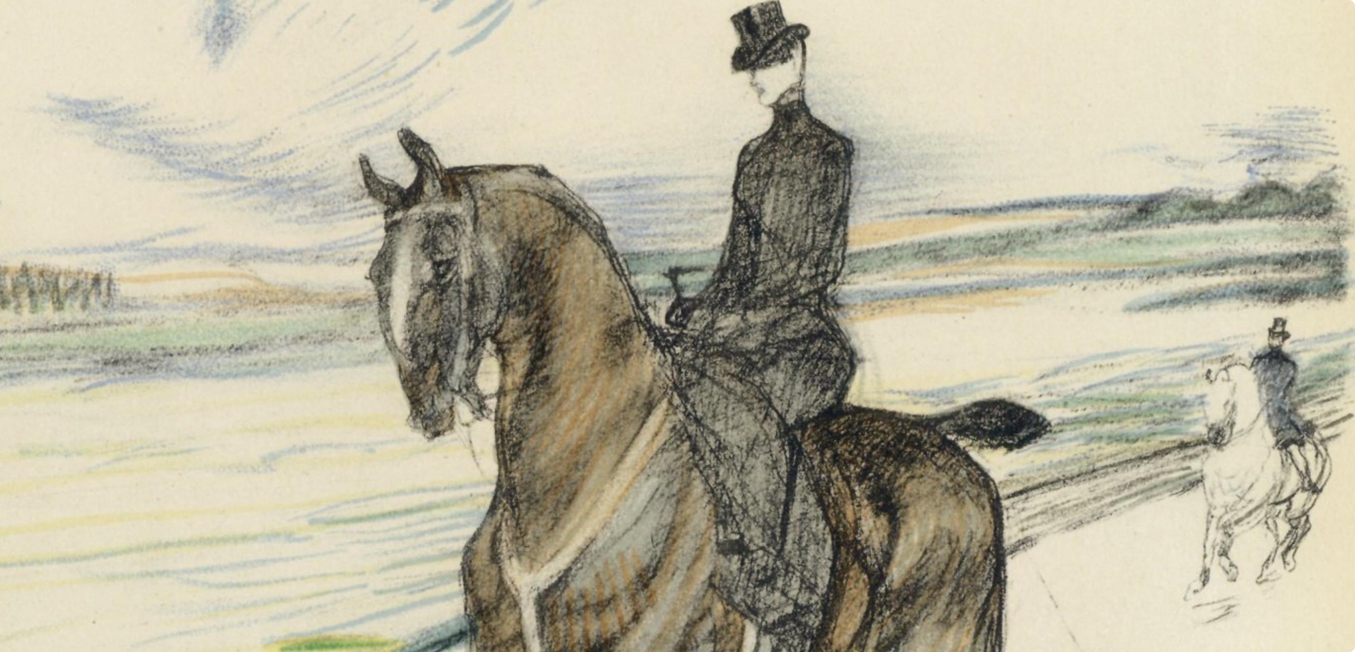 Henri de Toulouse-Lautrec, Amazon, from The Circus, 1952 (after) For Sale 3