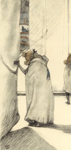 Henri de Toulouse-Lautrec, Backstage, from The Circus, 1952 (after)