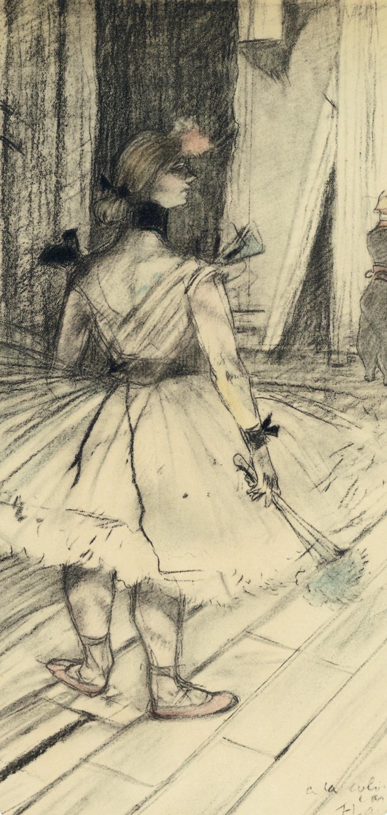 Henri de Toulouse-Lautrec, Backstage, from The Circus, 1952 (after) For Sale 2