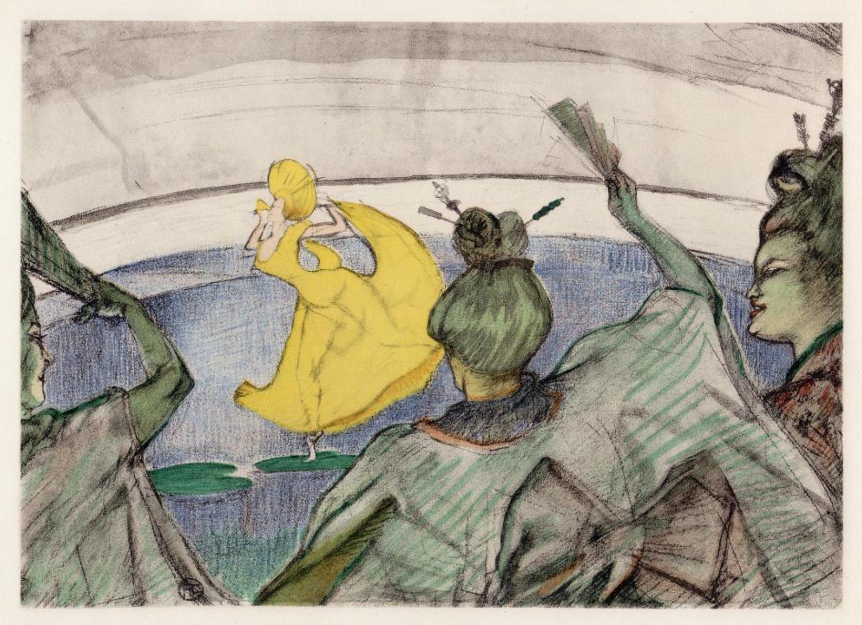 Henri de Toulouse-Lautrec, Ballets, Fantasy, from The Circus, 1952 (after) For Sale 3