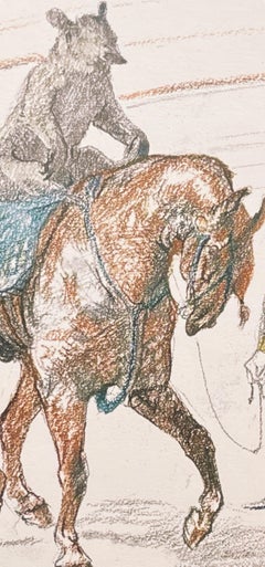 Henri de Toulouse-Lautrec, Bear Performing, 1967 (after)