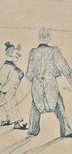 Henri de Toulouse-Lautrec, Equestrian Acrobatics, 1967 (after)