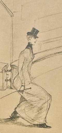 Henri de Toulouse-Lautrec, High School Equestrian, Taking a Bow, 1967 (after)