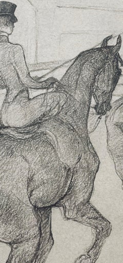 Henri de Toulouse-Lautrec, High School Equestrian, The Tandem, 1967 (after)