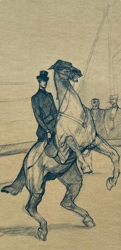 Henri de Toulouse-Lautrec, High School Rider, from The Circus, 1952 (after)