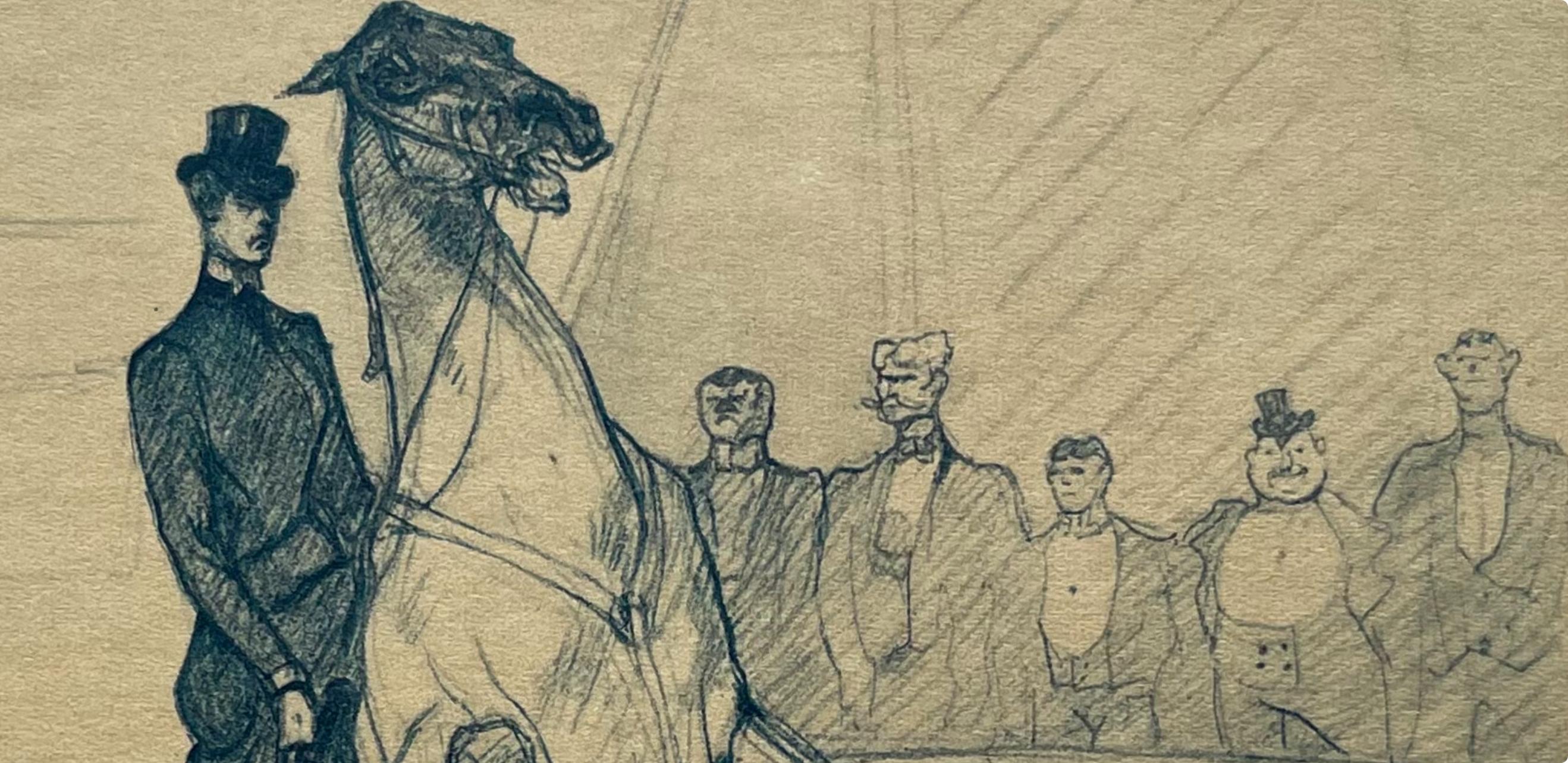 Henri de Toulouse-Lautrec, High School Rider, from The Circus, 1952 (after) For Sale 2