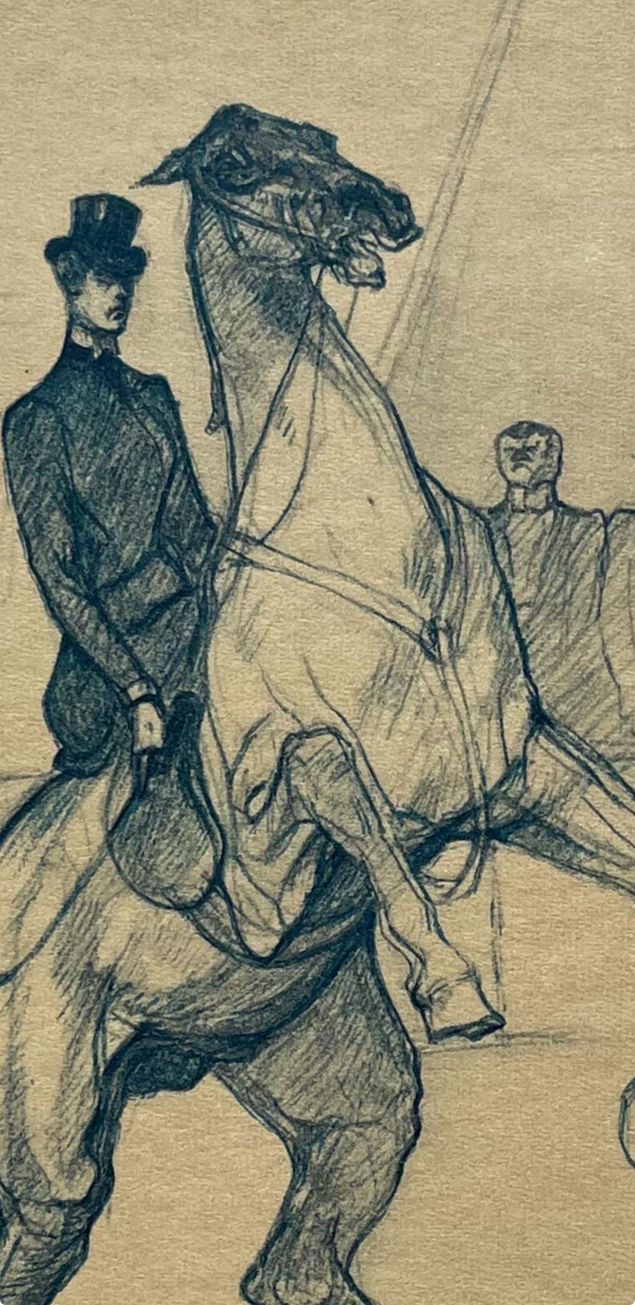 Henri de Toulouse-Lautrec, High School Rider, from The Circus, 1952 (after) For Sale 3