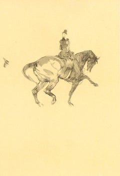 Henri de Toulouse-Lautrec, High School Rider, from The Circus, 1952 (after)