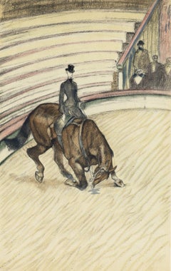 Henri de Toulouse-Lautrec, High School Rider, from The Circus, 1952 (after)