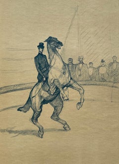 Henri de Toulouse-Lautrec, High School Rider, from The Circus, 1952 (after)