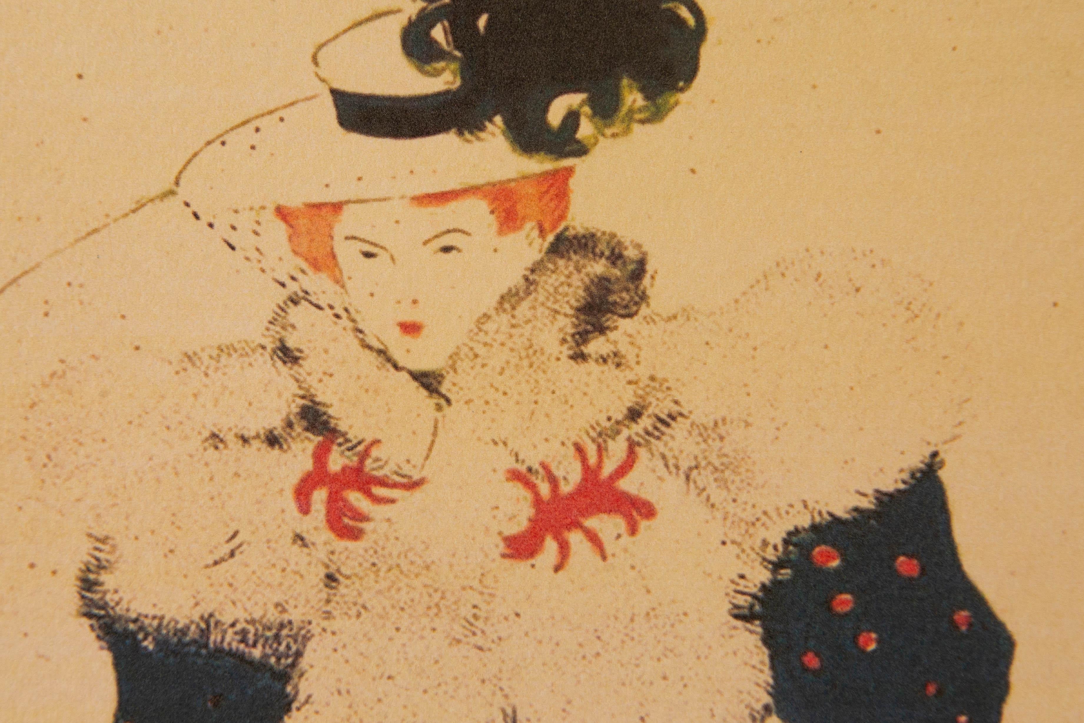 Henri de Toulouse-Lautrec ( Francese, 1864 - 1901 ) 
