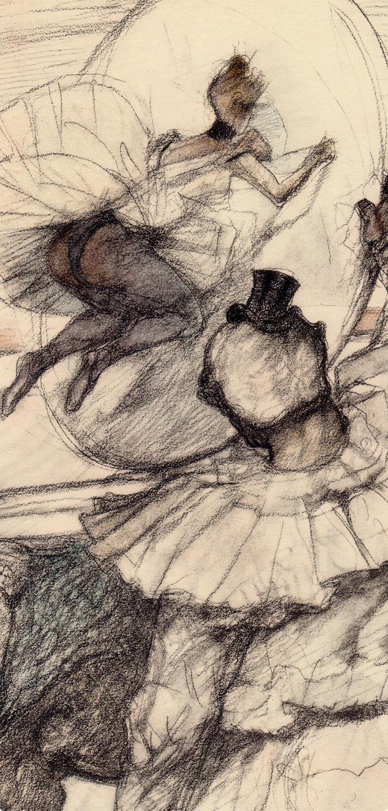 Henri de Toulouse-Lautrec, Panel Work, from The Circus, 1952 (after) For Sale 1