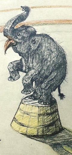 Henri de Toulouse-Lautrec, Performing Elephant, 1967 (after)