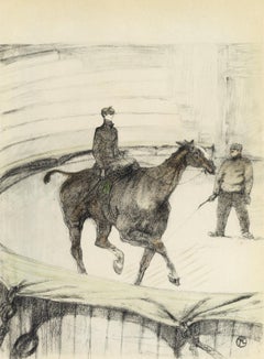 Henri de Toulouse-Lautrec, Rehearsal Work, from The Circus, 1952 (after)