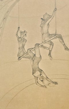 Henri de Toulouse-Lautrec, The Flying Trapeze, 1967 (after)