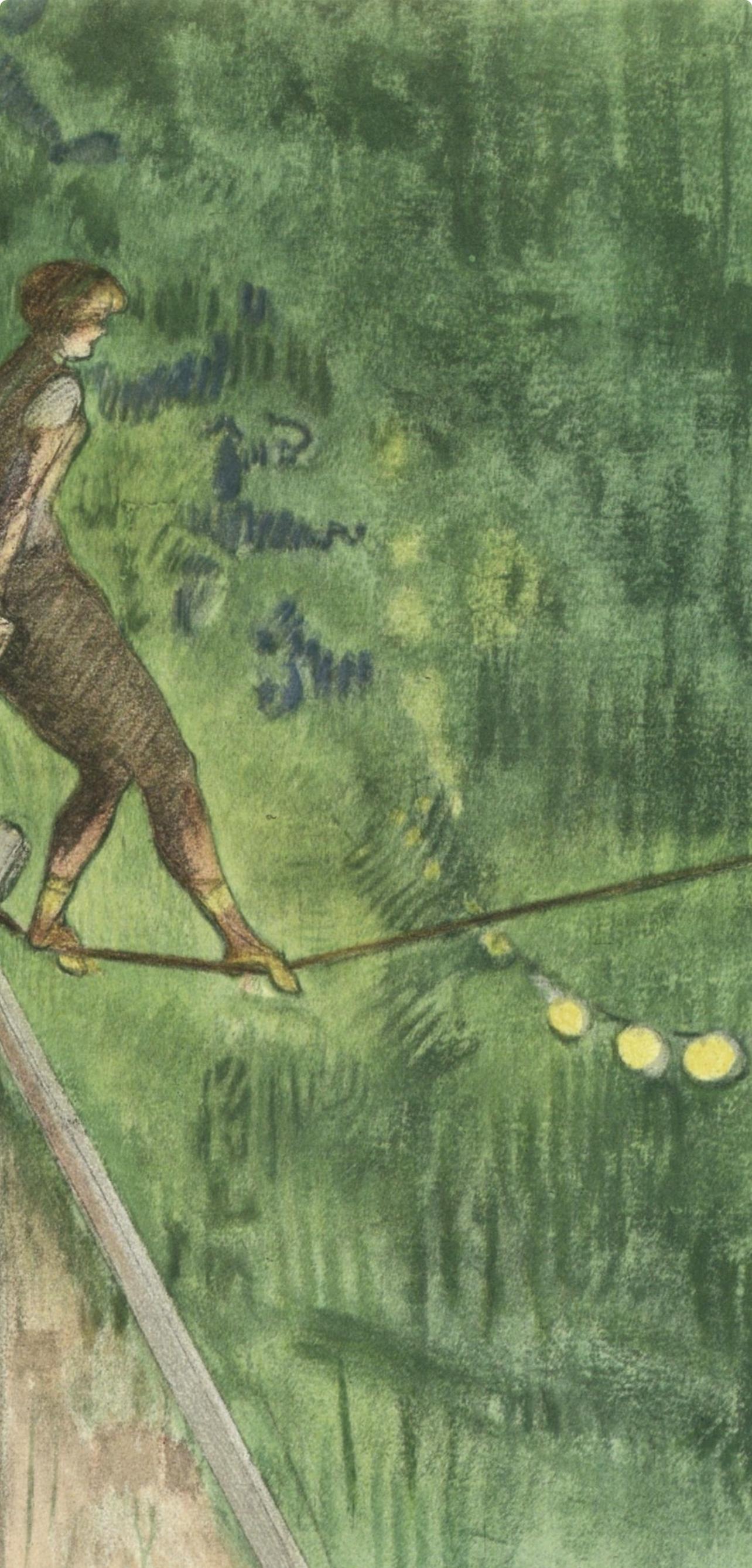 Henri de Toulouse-Lautrec, Tightrope Dancer, from The Circus, 1952 (after) For Sale 2