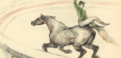 Henri de Toulouse-Lautrec, Trainer Clown, from The Circus, 1952 (after)