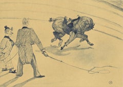 Henri de Toulouse-Lautrec, Trick Riding, from The Circus, 1952 (after)