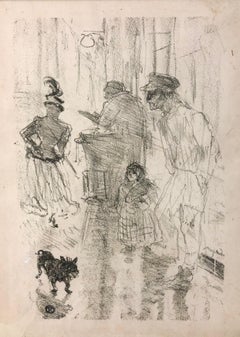 Henri Toulouse Lautrec, Original Lithograph 1897