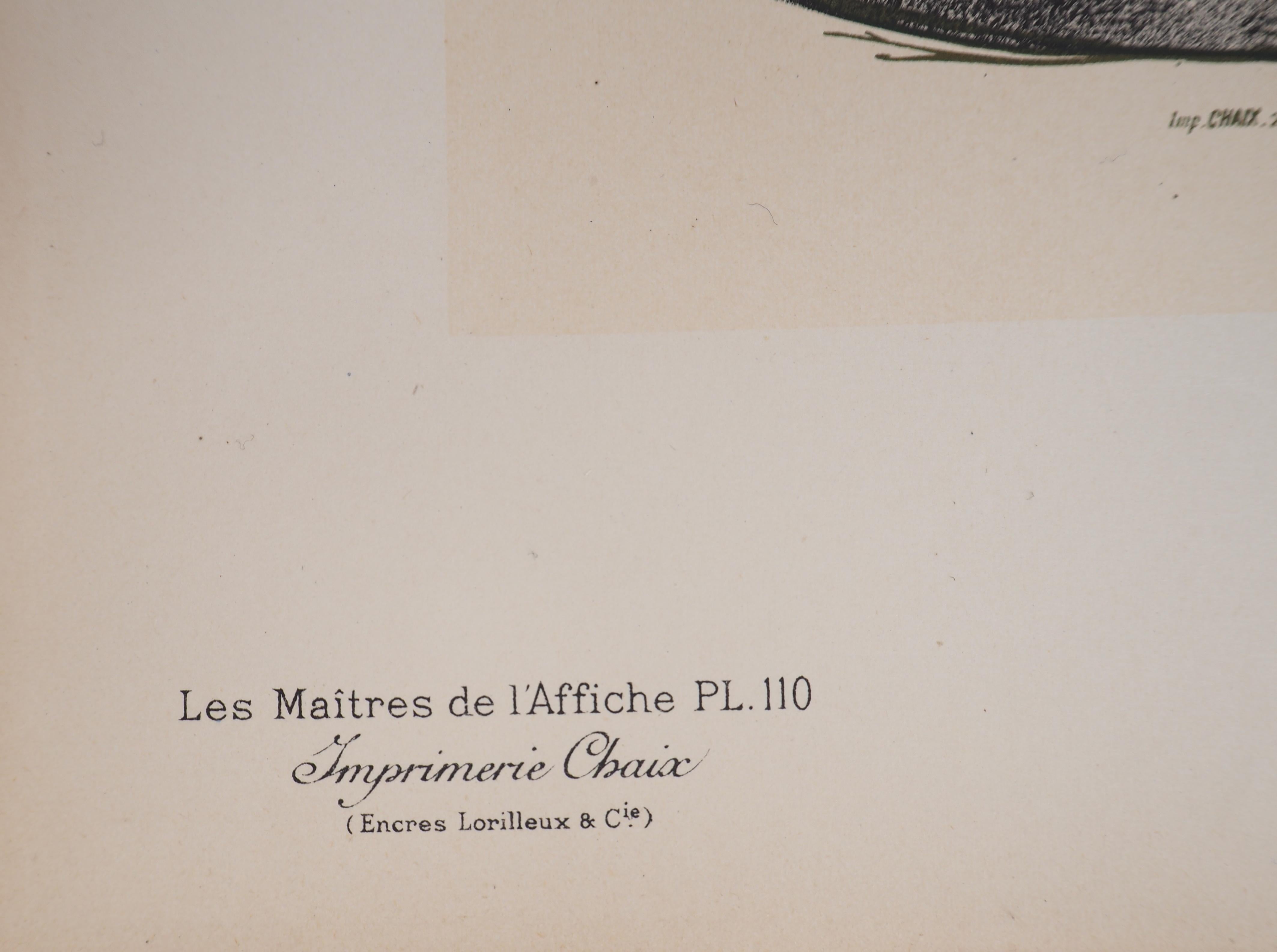 Jane Avril (Jardin de Paris) - Lithograph (Les Maîtres de l'Affiche), 1897 For Sale 5