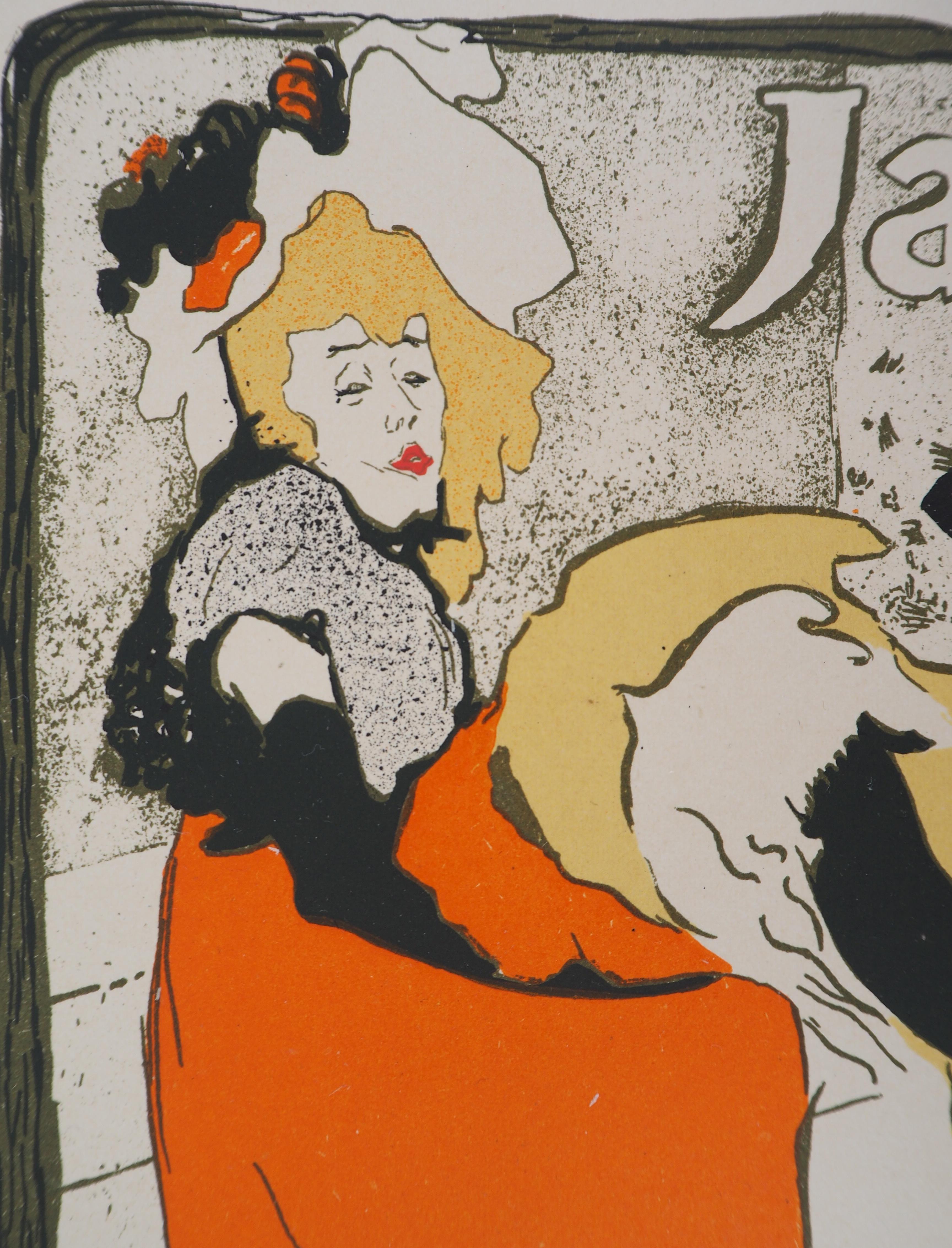 Jane Avril (Jardin de Paris) - Lithograph (Les Maîtres de l'Affiche), 1897 For Sale 1