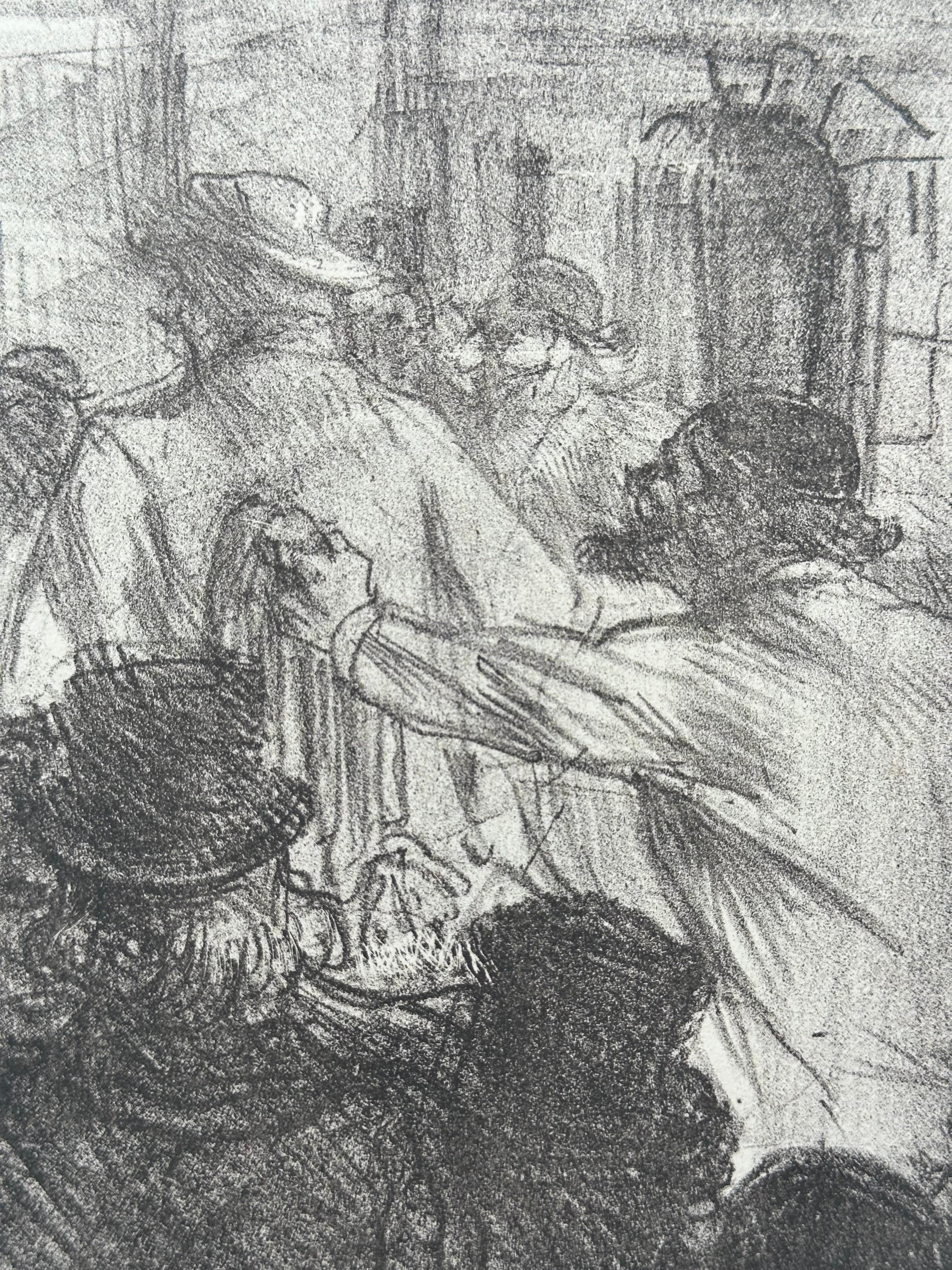 Henri de Toulouse-Lautrec, La halle aux draps, Cracovie, 1898 en venta 2