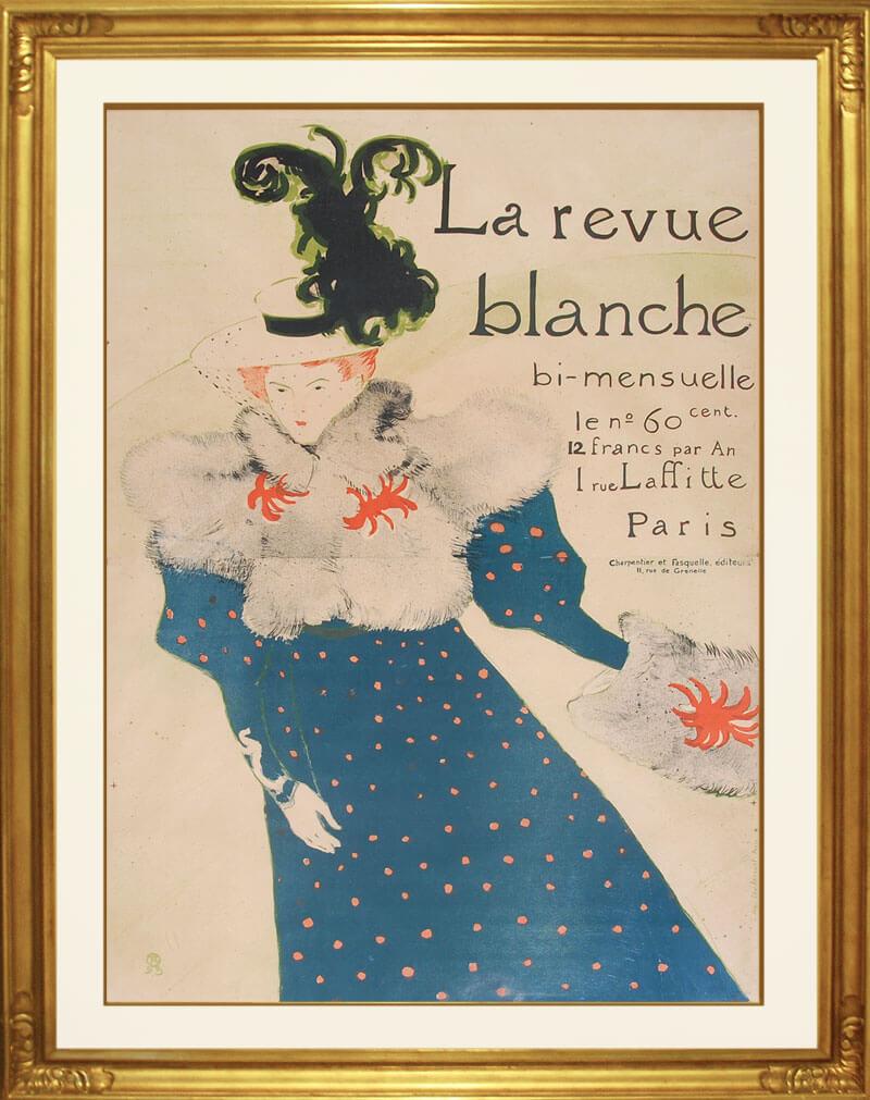 La Revue Blanche - Print de Henri de Toulouse-Lautrec