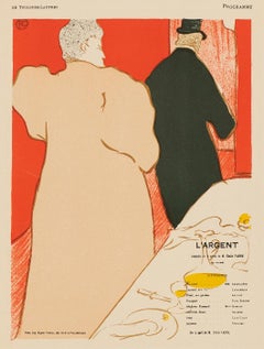 L'Argent by Henri de Toulouse-Lautrec, Post-Impressionist lithograph, 1898