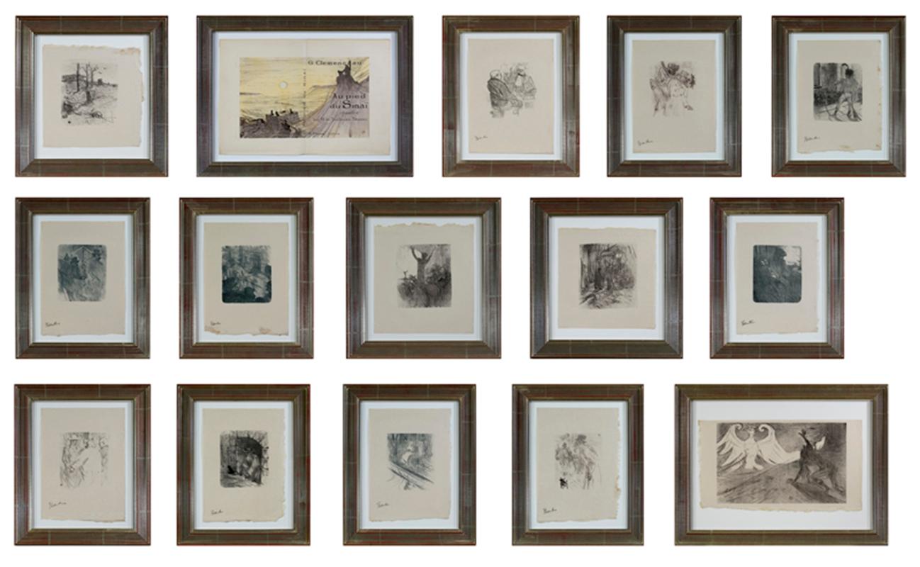 Toulouse Lautrec - Lithographie originale célèbre collection politique des années 1800 signée  en vente 11
