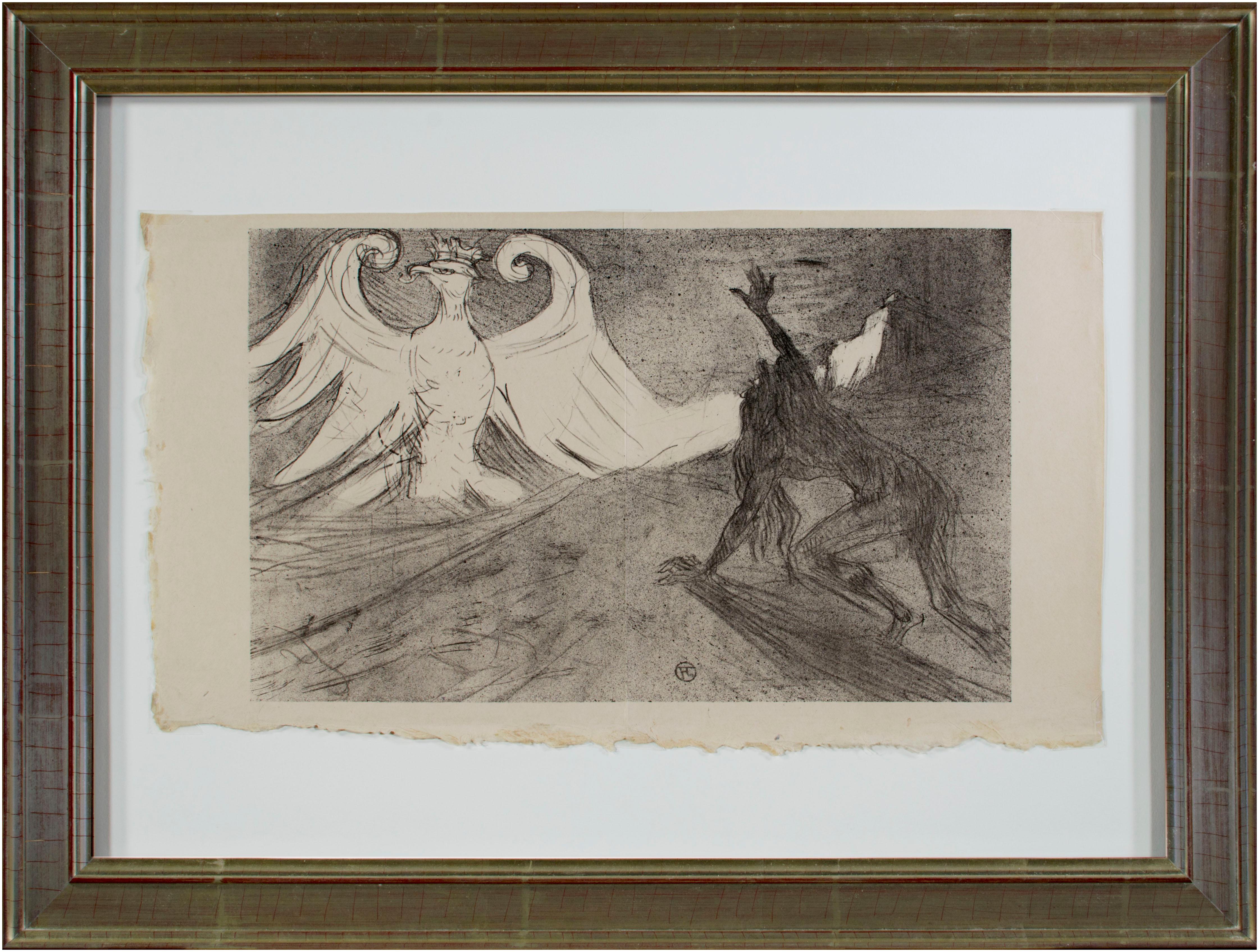 Litografia originale di Toulouse Lautrec Famoso politico del 1800 Collection'S in vendita 7