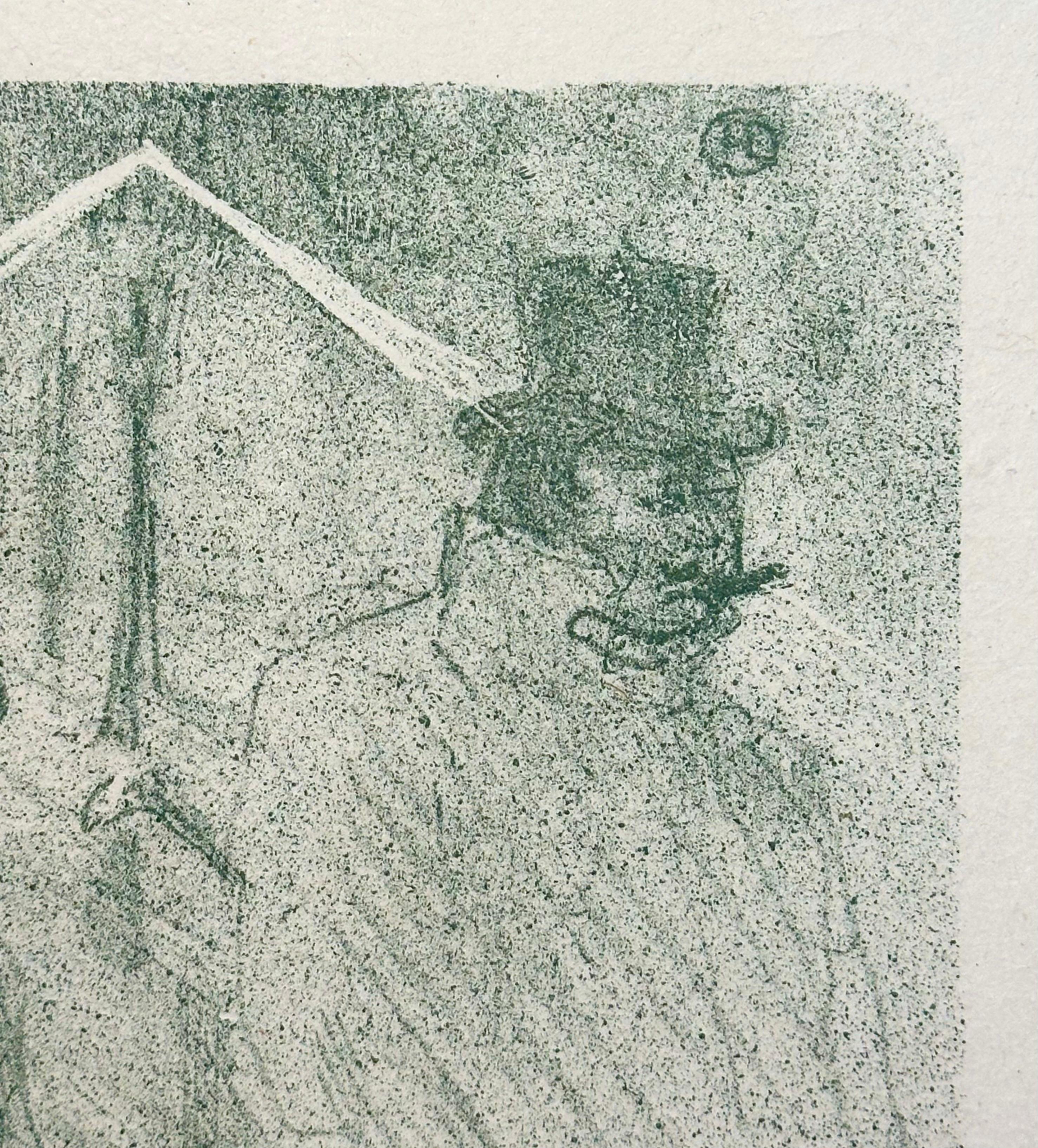 Henri de Toulouse-Lautrec, Le baron Möise, mendiant, 1898 For Sale 2
