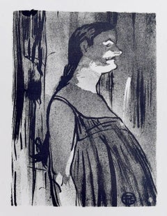 Madame Abdala - Original Lithograph by H. de Toulouse-Lautrec - 1893