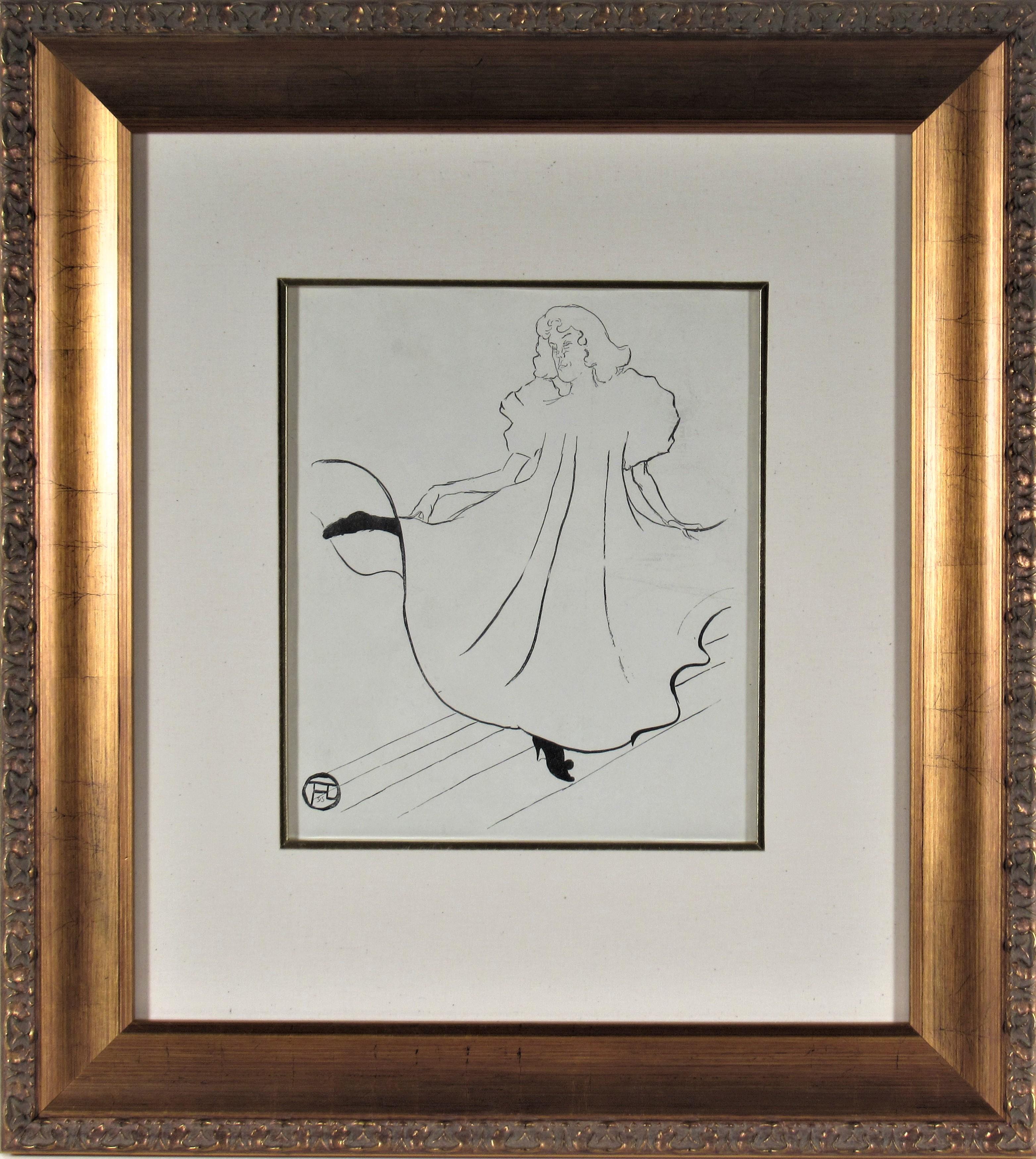 Henri de Toulouse-Lautrec Figurative Print - May Milton