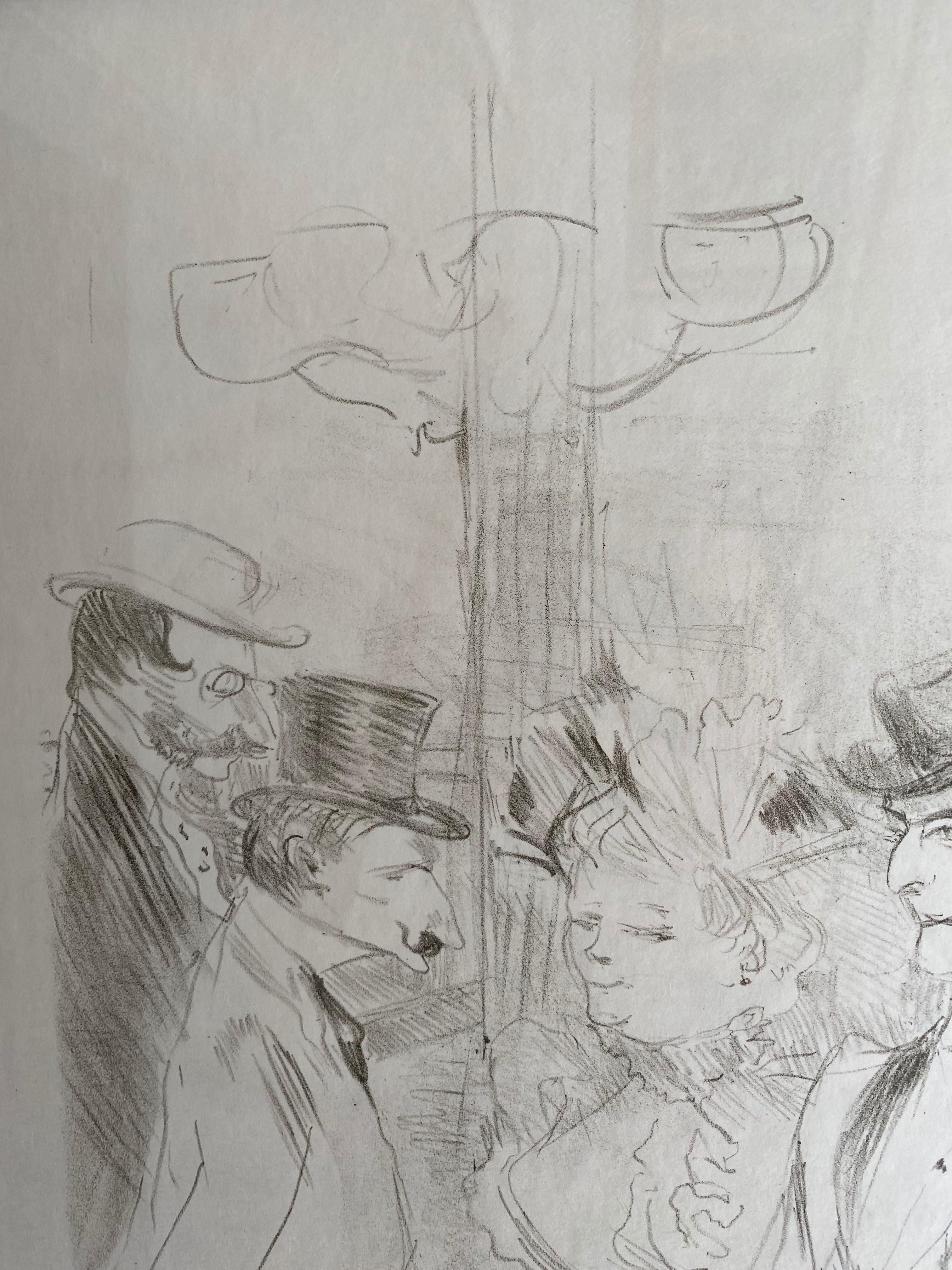 « Promenoir » d'Henri de Toulouse-Lautrec en vente 7