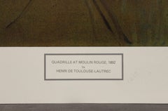 Quadrille at Moulin Rouge-Poster. Copyright Haddad's Fine Arts, Inc.