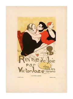 Reine de Joie (Queen of Pleasure) by Henri de Toulouse-Lautrec, lithograph, 1896